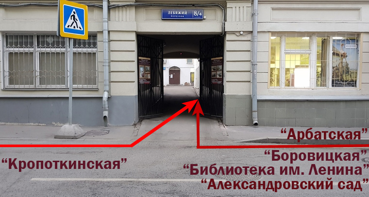 схема прохода